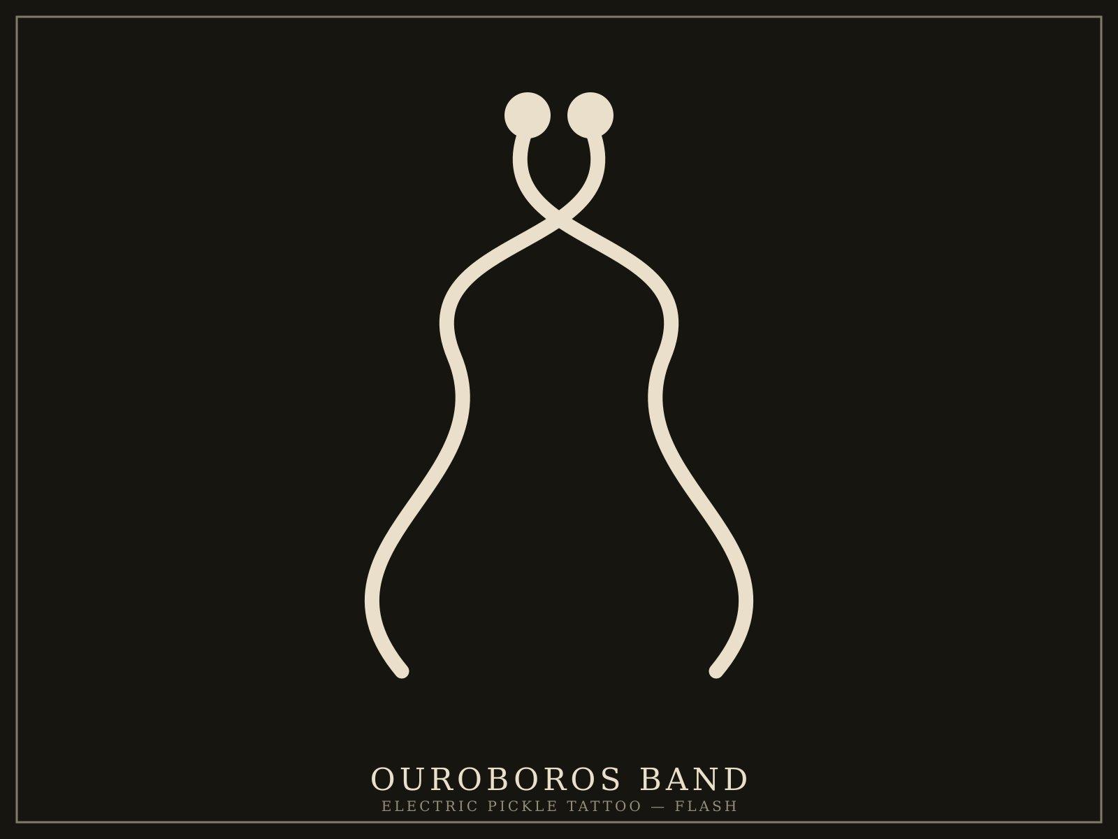 Ouroboros Band — flash design