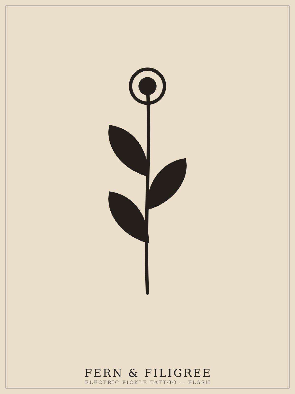 Fern & Filigree — flash design
